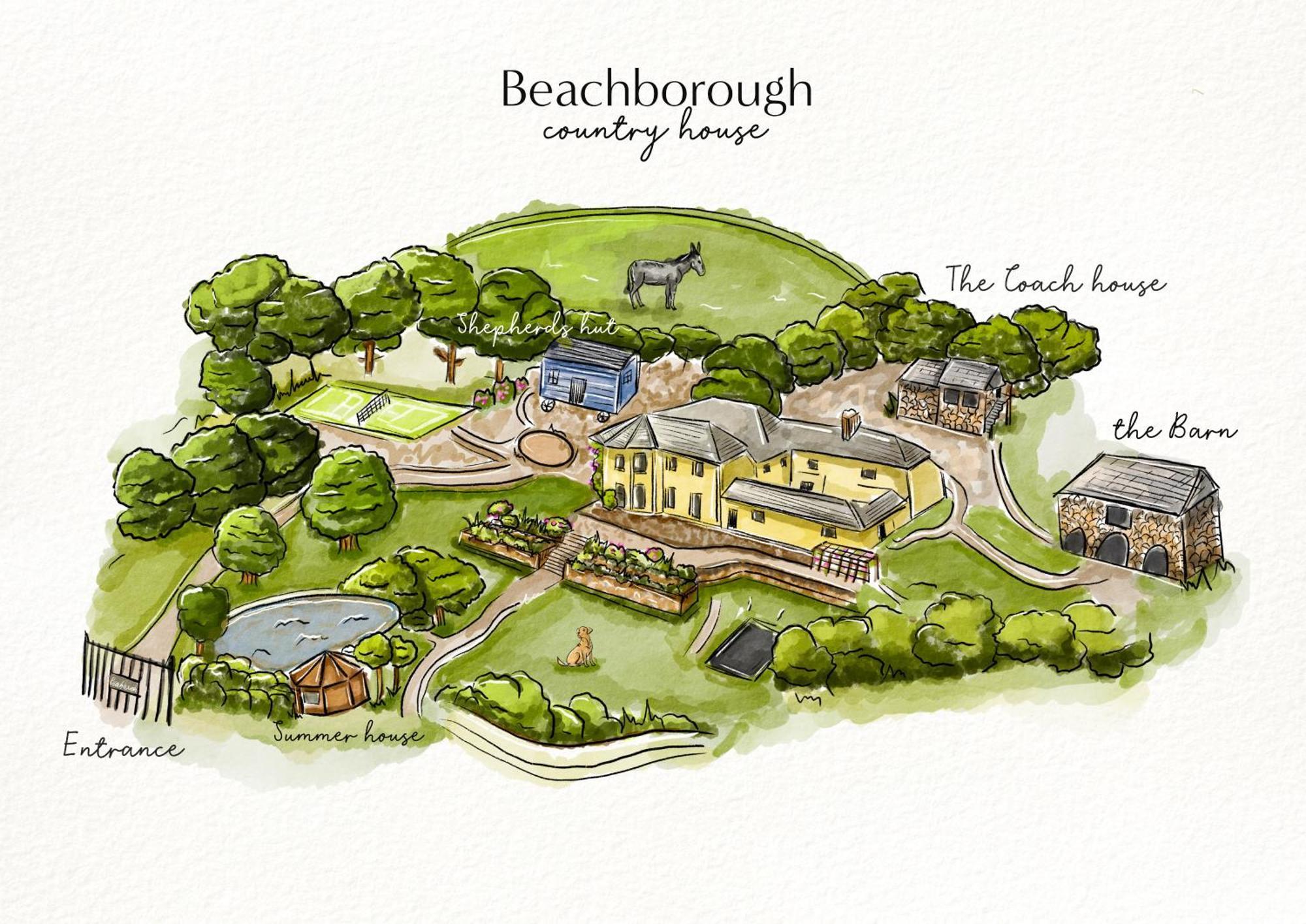 Beachborough Country House Barnstaple Luaran gambar